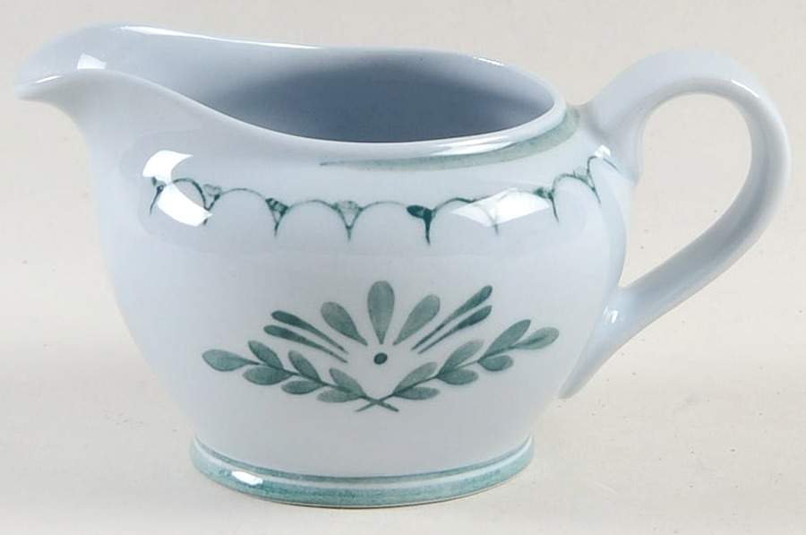 Green Thistle Mini Creamer by Arabia of Finland-1