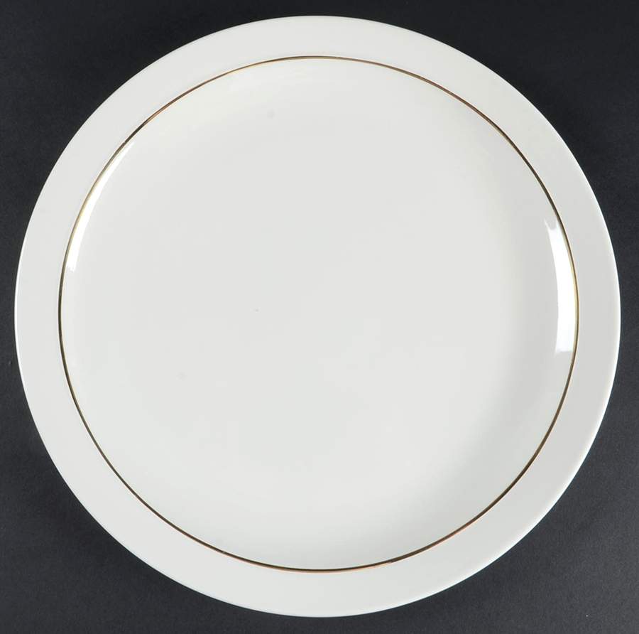 Harlekin Gold 13" Chop Plate (Round Platter) by Arabia of Finland-1