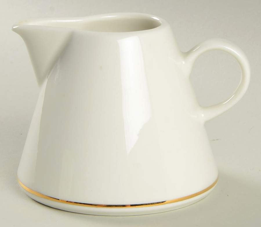 Harlekin Gold Creamer by Arabia of Finland-1