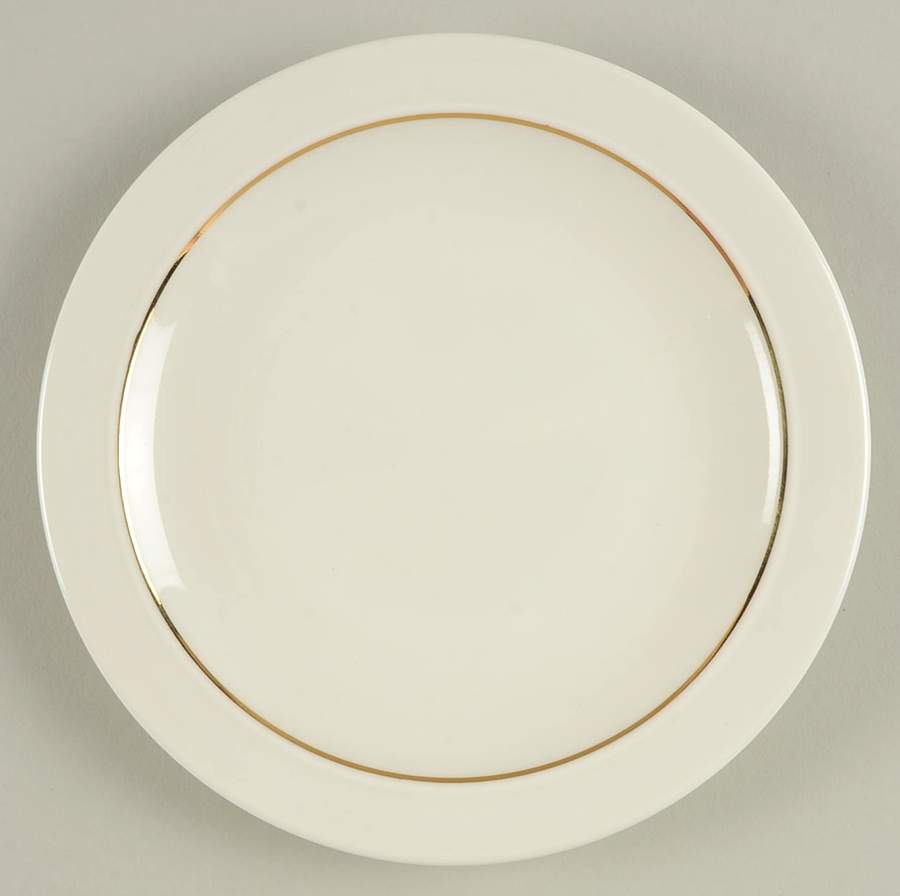 Harlekin Gold Bread & Butter Plate by Arabia of Finland-1