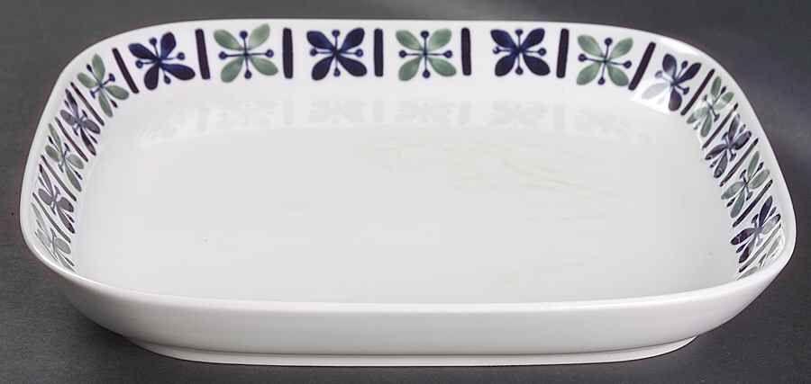 Katrilli 10" Square Dish by Arabia of Finland-1