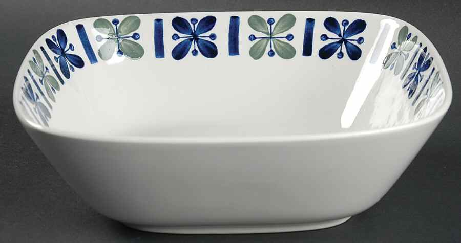Katrilli 8" Square Vegetable Bowl by Arabia of Finland-1