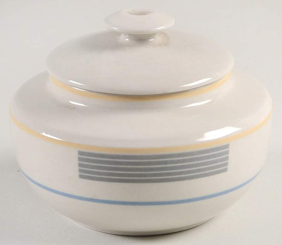 Kombi Sugar Bowl & Lid by Arabia of Finland-1