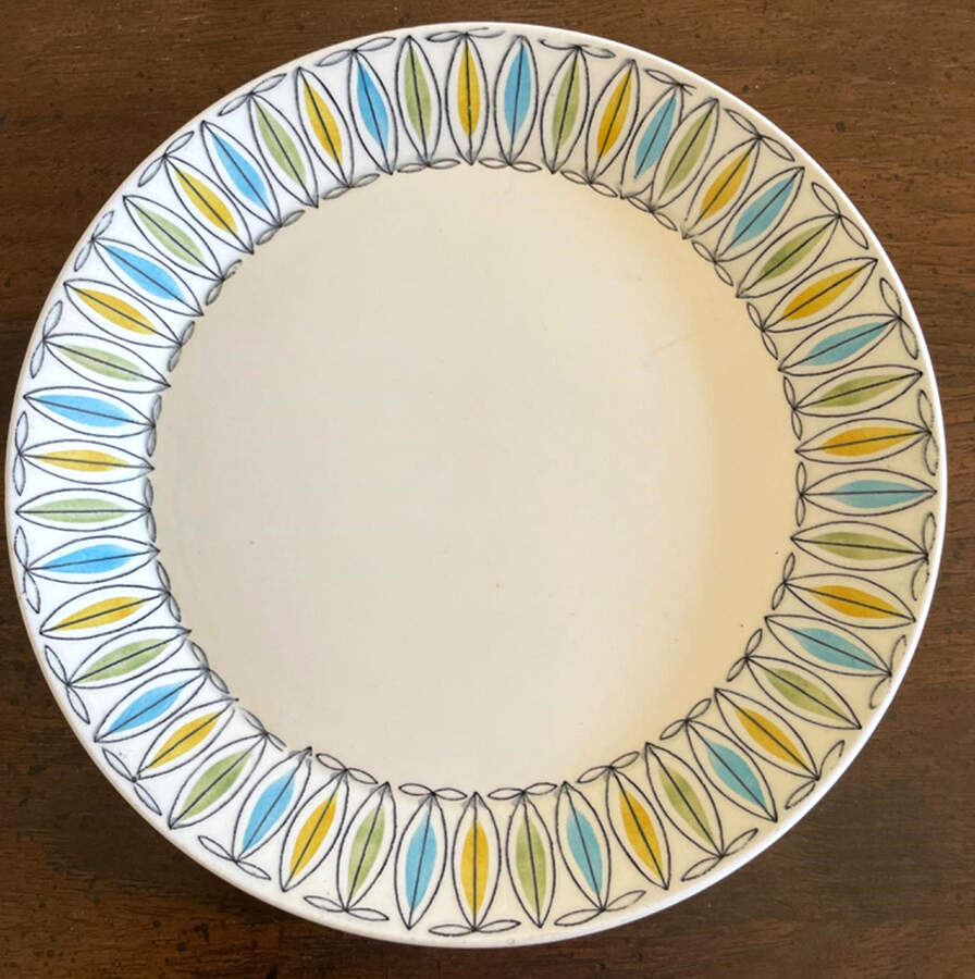 Korona Luncheon Plate by Arabia of Finland-1