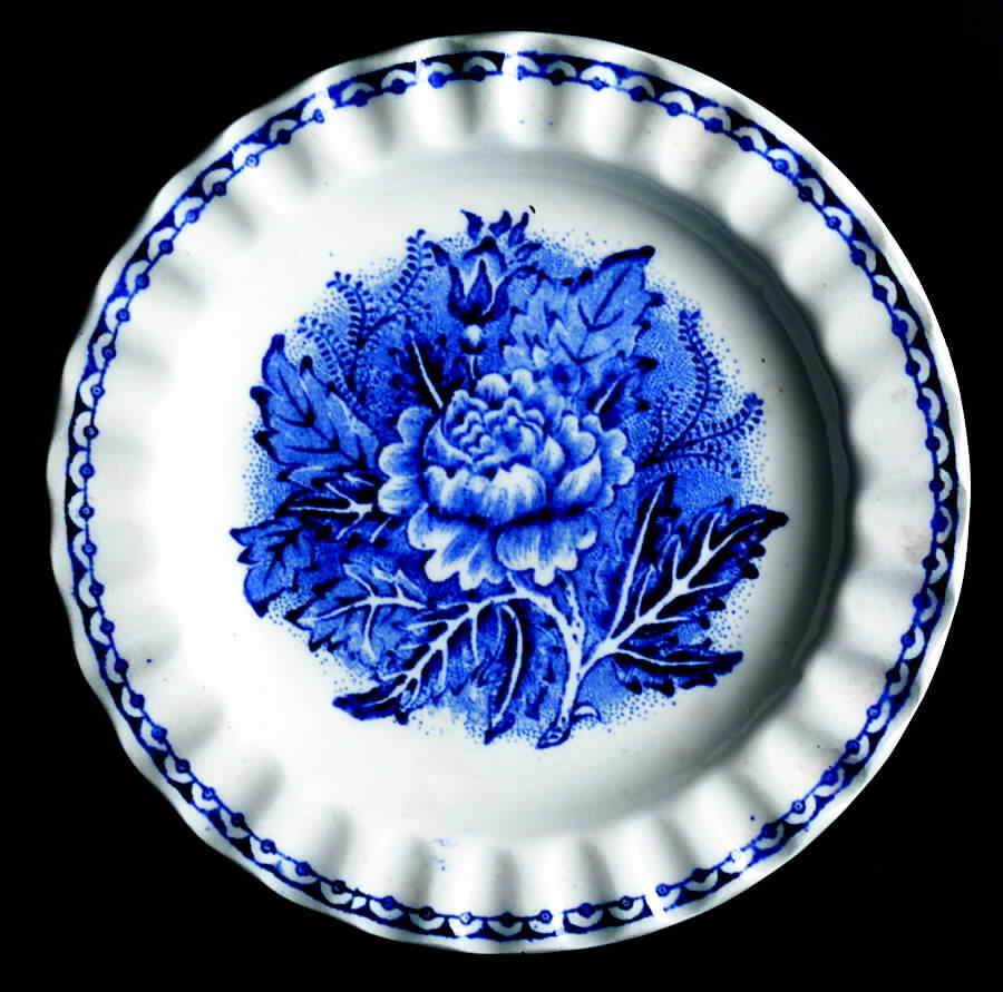 Landscape Blue Coaster by Arabia of Finland-1