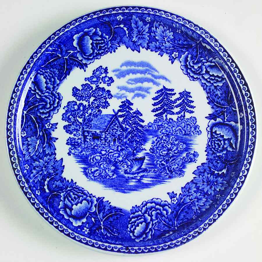 Landscape Blue Tea Tile by Arabia of Finland-1