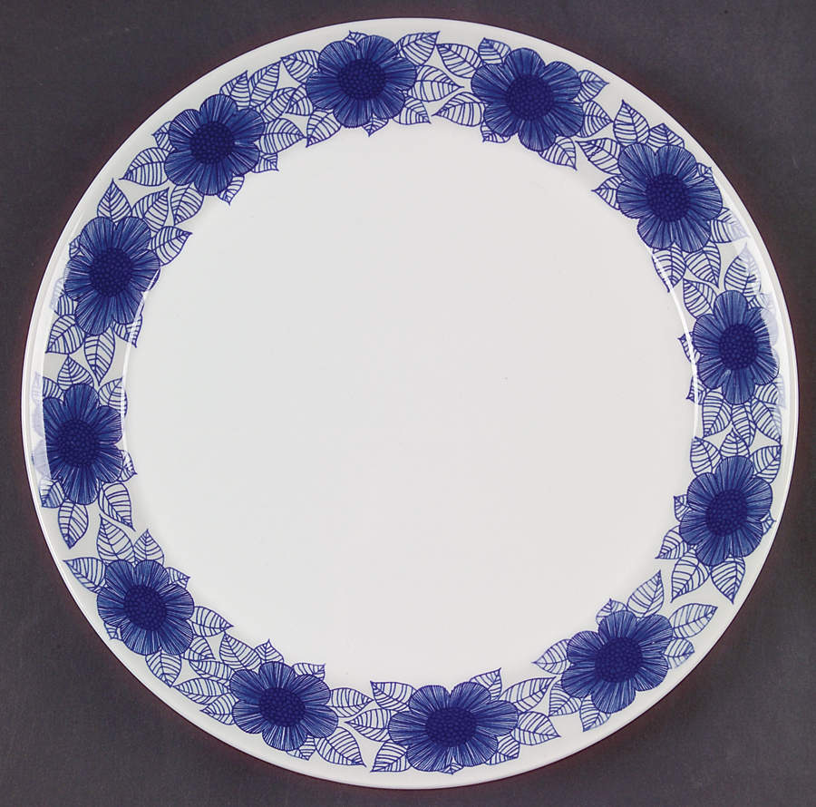 Malva Luncheon Plate by Arabia of Finland-1