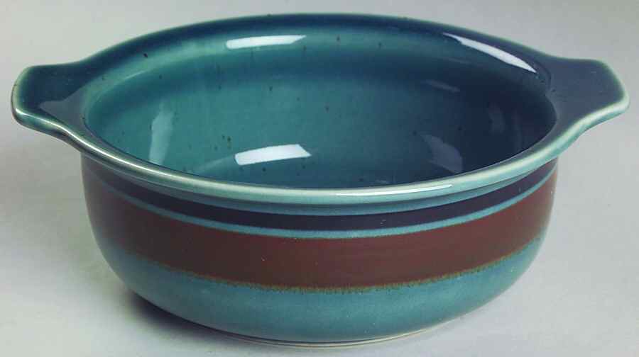 Meri Blue Lugged Cereal Bowl by Arabia of Finland-1