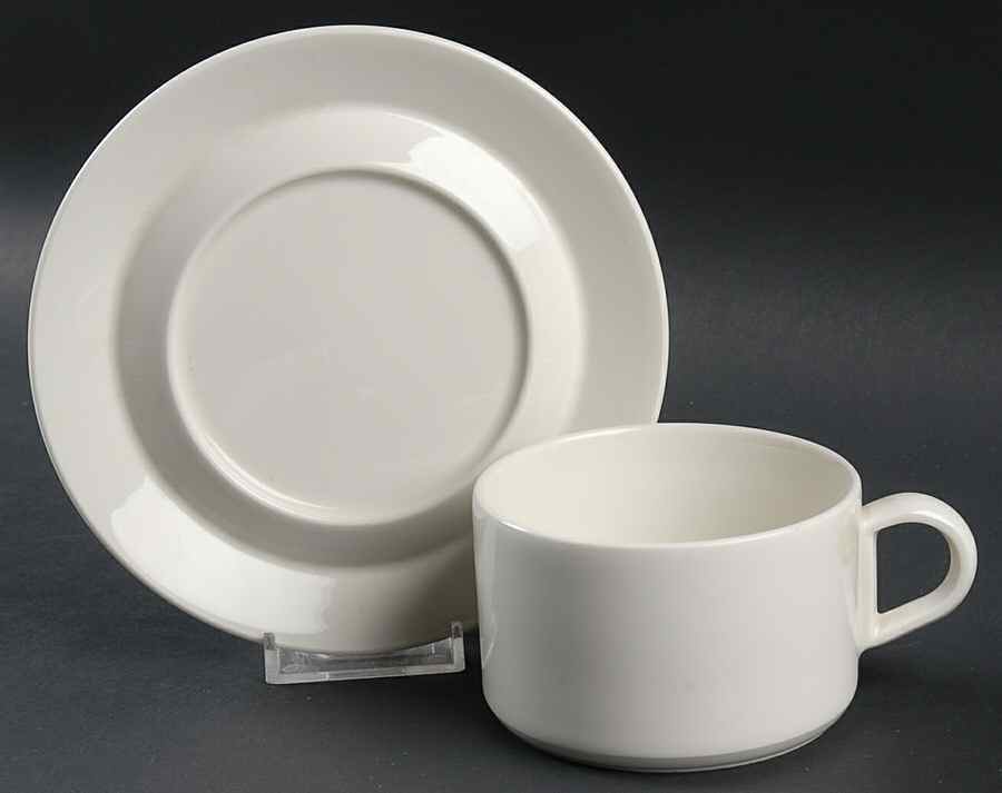 Moreeni Flat Cup & Saucer Set by Arabia of Finland-1