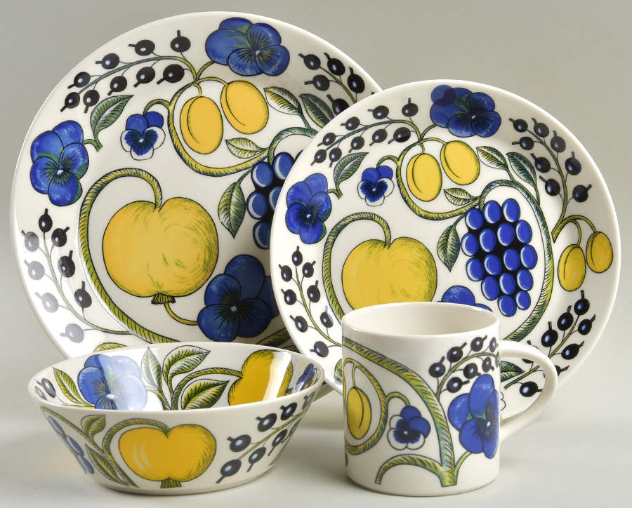 Paratiisi 4 Piece Place Setting by Arabia of Finland-1