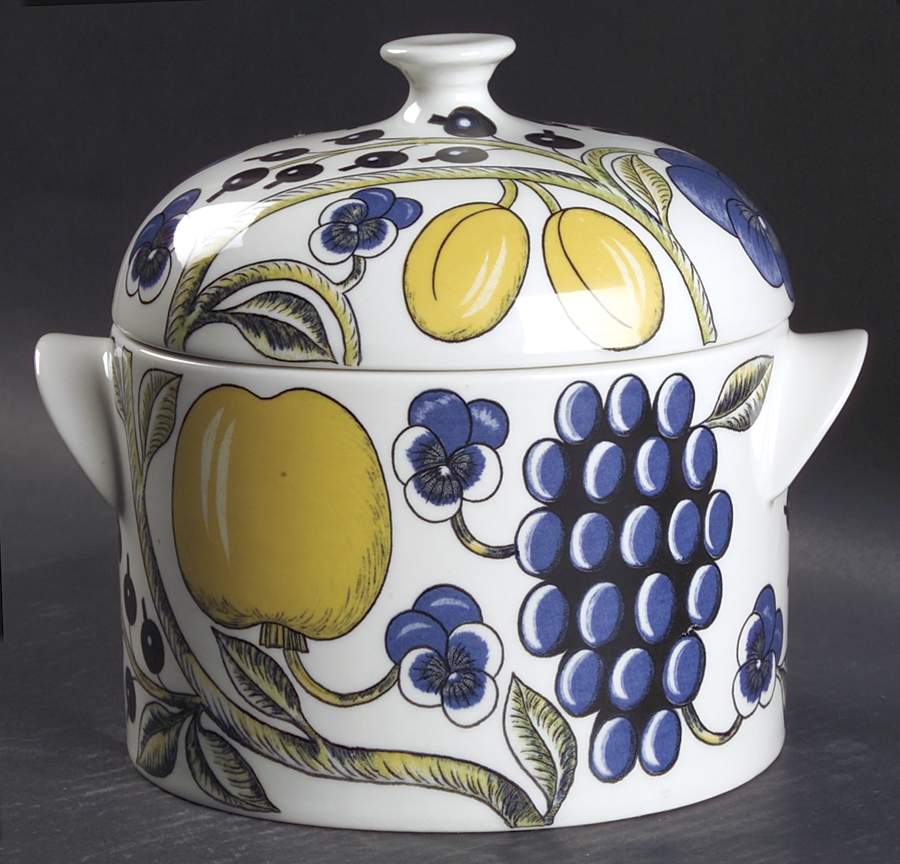 Paratiisi 1.5 Quart Oval Covered Casserole by Arabia of Finland-1