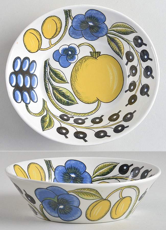 Paratiisi Oval Cereal Bowl by Arabia of Finland-1
