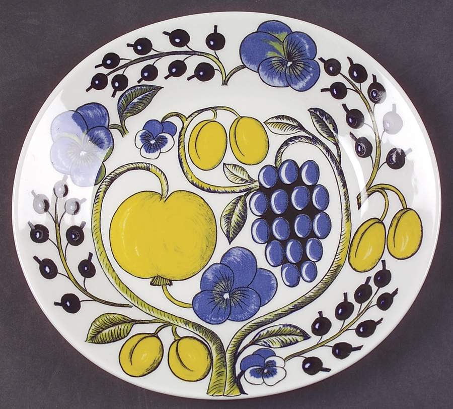 Paratiisi Oval Salad Plate by Arabia of Finland-1