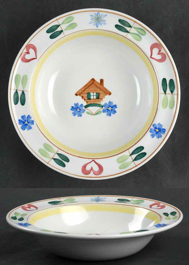 Pirtti Rim Cereal Bowl by Arabia of Finland-1