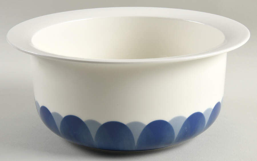 Pudas Arctica 2 Qt Round Covered Casserole No Lid by Arabia of Finland-1