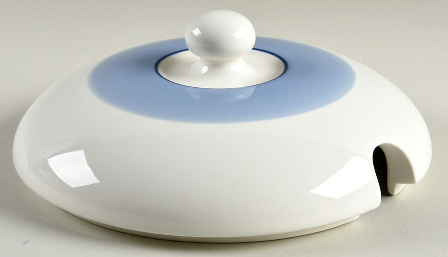 Pudas Arctica Lid for 2 Qt Round Covered Casserole by Arabia of Finland-1