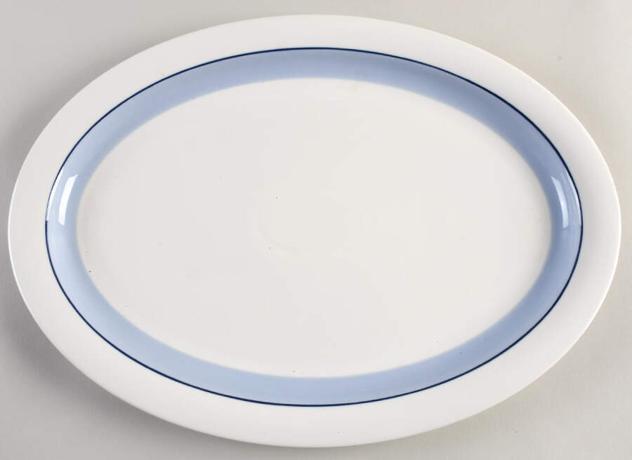Pudas Arctica 17" Oval Serving Platter by Arabia of Finland-1