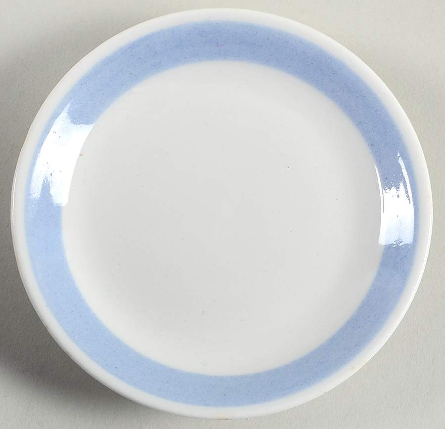 Ribbons Blue (White Background) Tea Bag Holder by Arabia of Finland-1