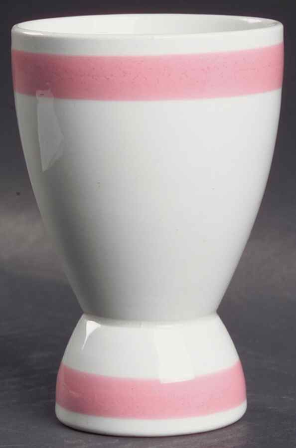 Ribbons Pink Double Egg Cup by Arabia of Finland-1