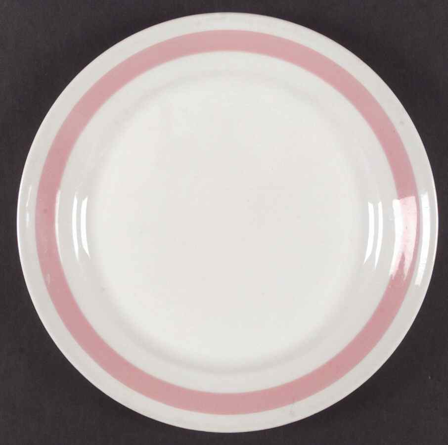 Ribbons Pink Dinner Plate by Arabia of Finland-1