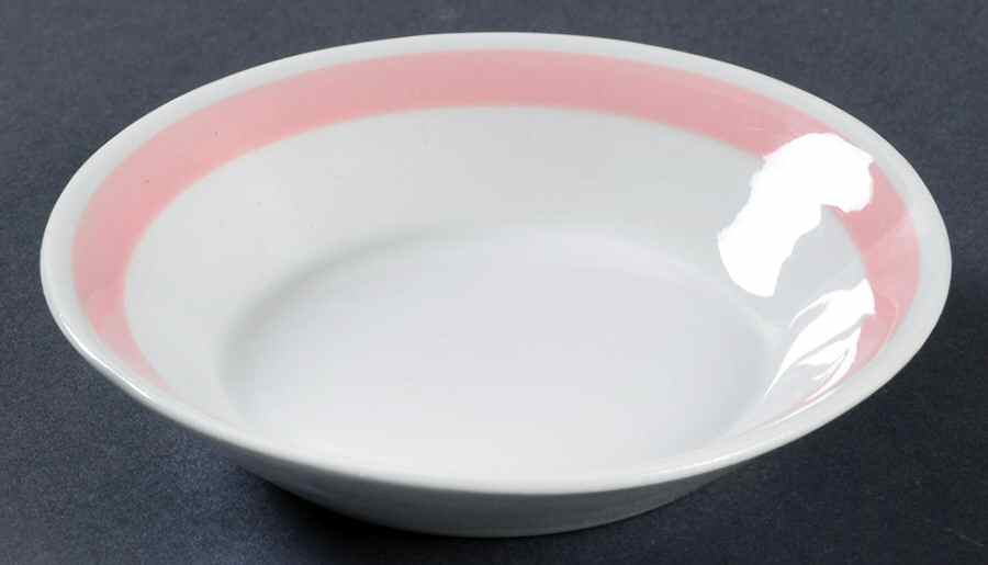 Ribbons Pink Fruit/Dessert (Sauce) Bowl by Arabia of Finland-1