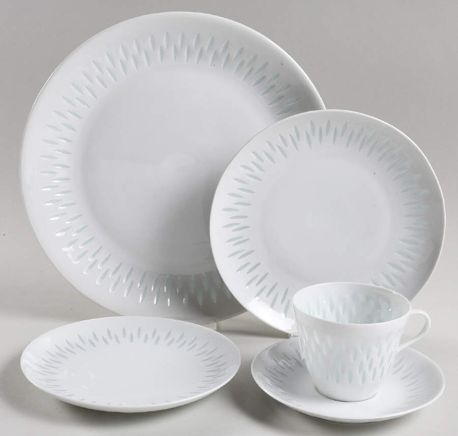 Rice (Grains) 5 Piece Place Setting by Arabia of Finland-1