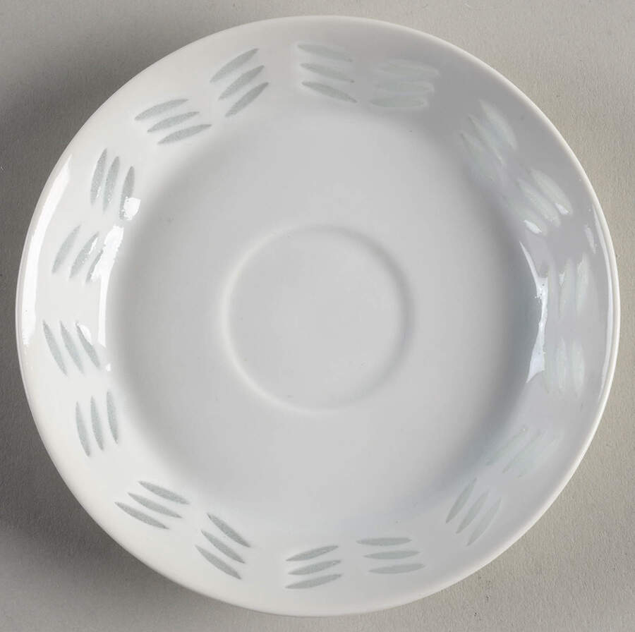 Rice (Grains) Saucer for Flat Cup by Arabia of Finland-1