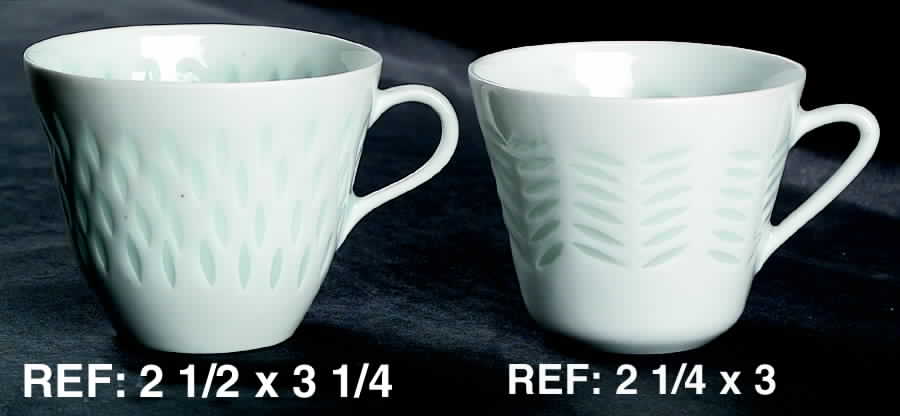 Rice (Grains) Flat Cup by Arabia of Finland-1