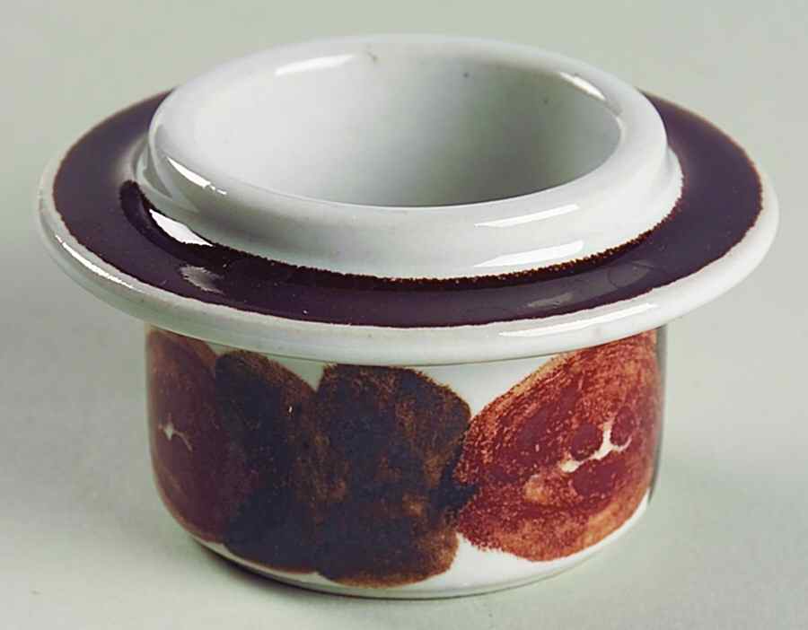 Rosmarin Brown Single Egg Cup by Arabia of Finland-1
