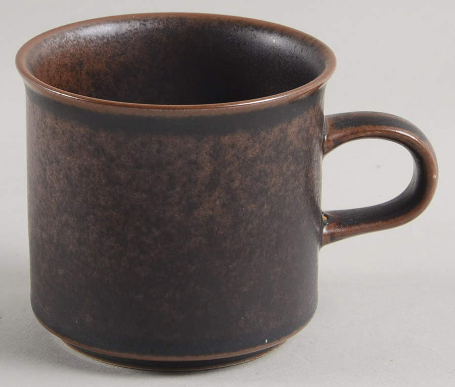 Ruska Flat Demitasse Cup by Arabia of Finland-1