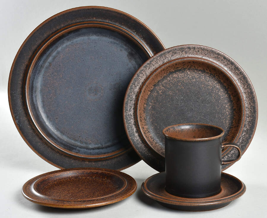 Ruska 40 Piece Estate Set by Arabia of Finland-1