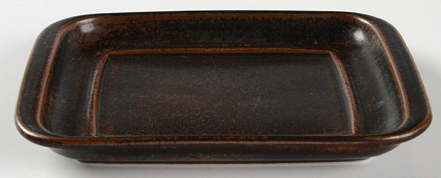 Ruska Rectangular Butter No Lid by Arabia of Finland-1
