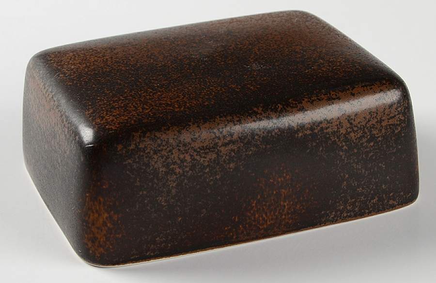 Ruska Lid for Rectangular Butter by Arabia of Finland-1
