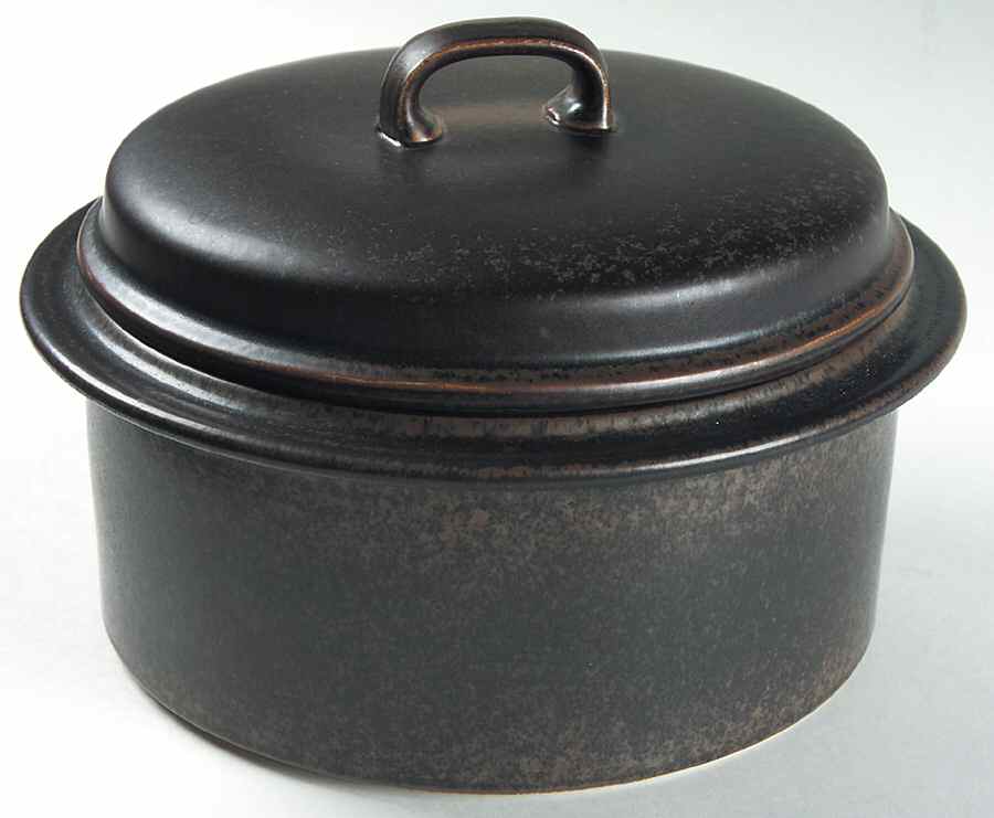Ruska 2.25 Qt Round Covered Casserole by Arabia of Finland-1