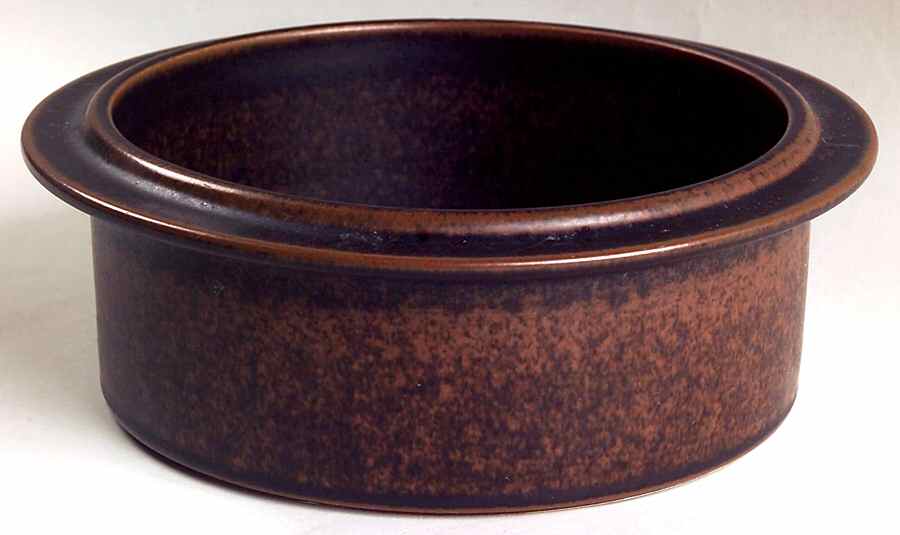 Ruska 7" Round Vegetable Bowl by Arabia of Finland-1
