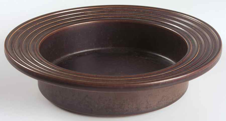 Ruska 10" Round Vegetable Bowl by Arabia of Finland-1
