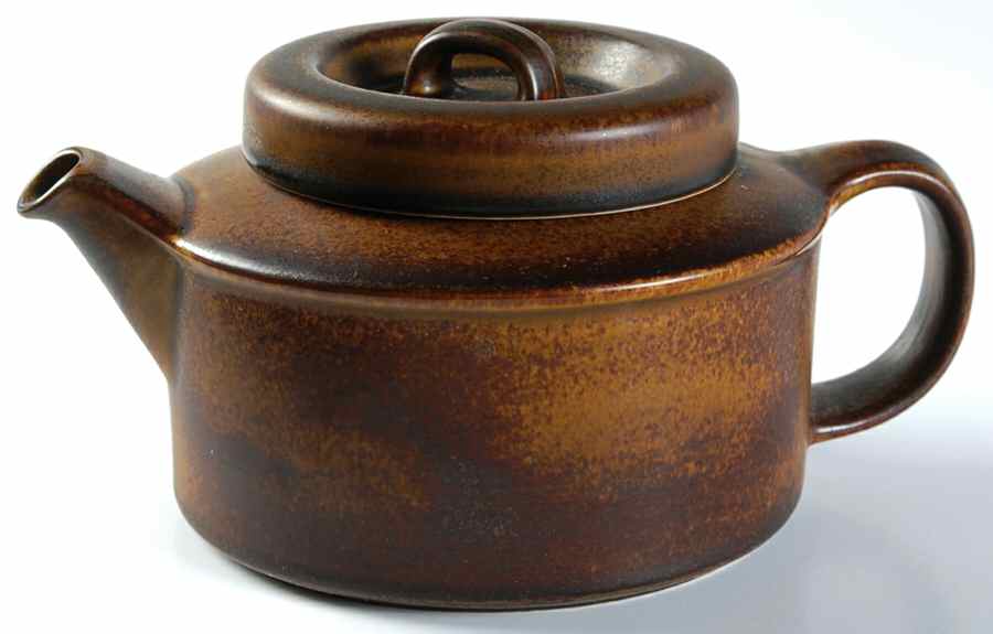 Ruska Teapot & Lid by Arabia of Finland-1