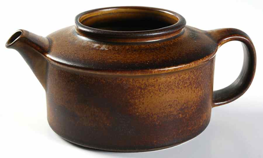 Ruska Teapot No Lid by Arabia of Finland-1