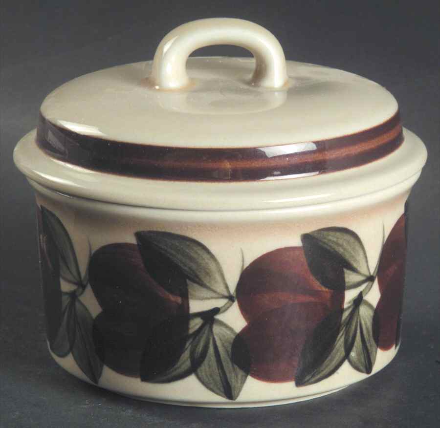 Ruija Troubadour Sugar Bowl & Lid by Arabia of Finland-1