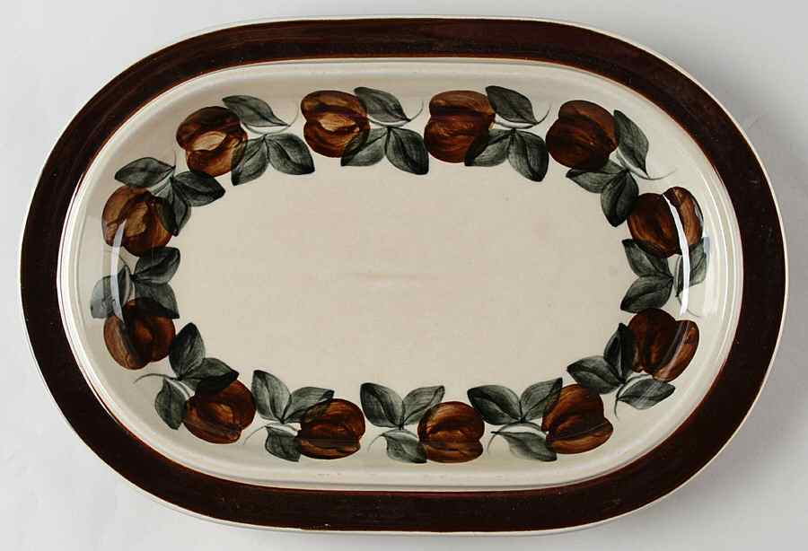 Ruija Troubadour 14" Oval Serving Platter by Arabia of Finland-1