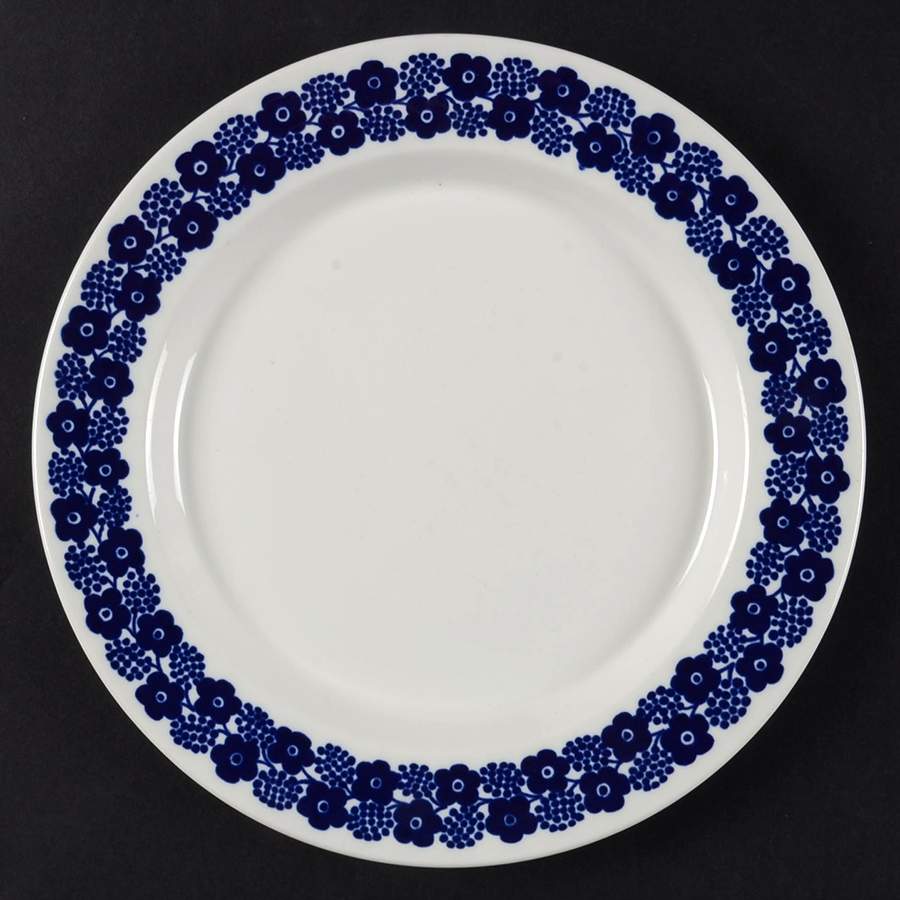 Rypale Blue Salad Plate by Arabia of Finland-1