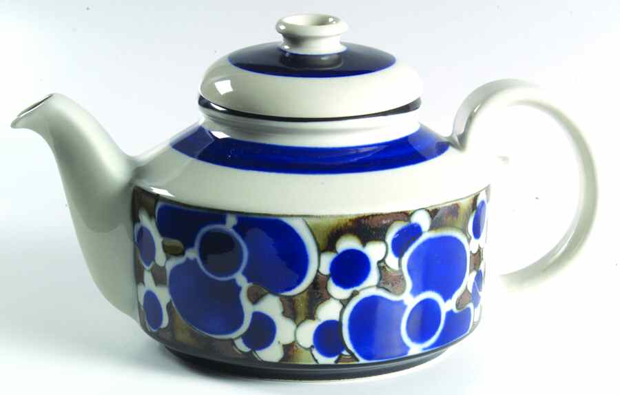 Saara Teapot & Lid with Infuser by Arabia of Finland-1