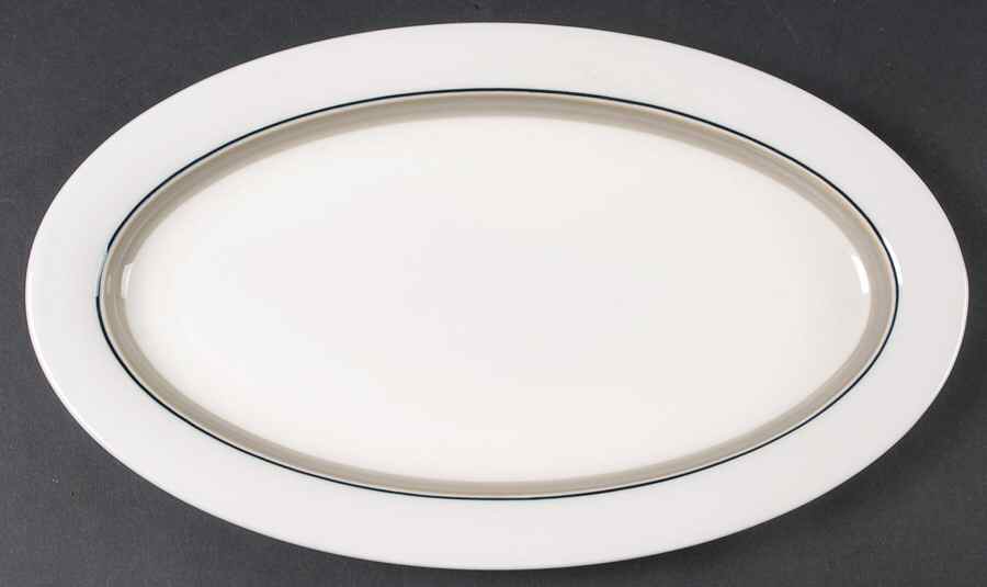 Seita Arctica 12" Oval Serving Platter by Arabia of Finland-1