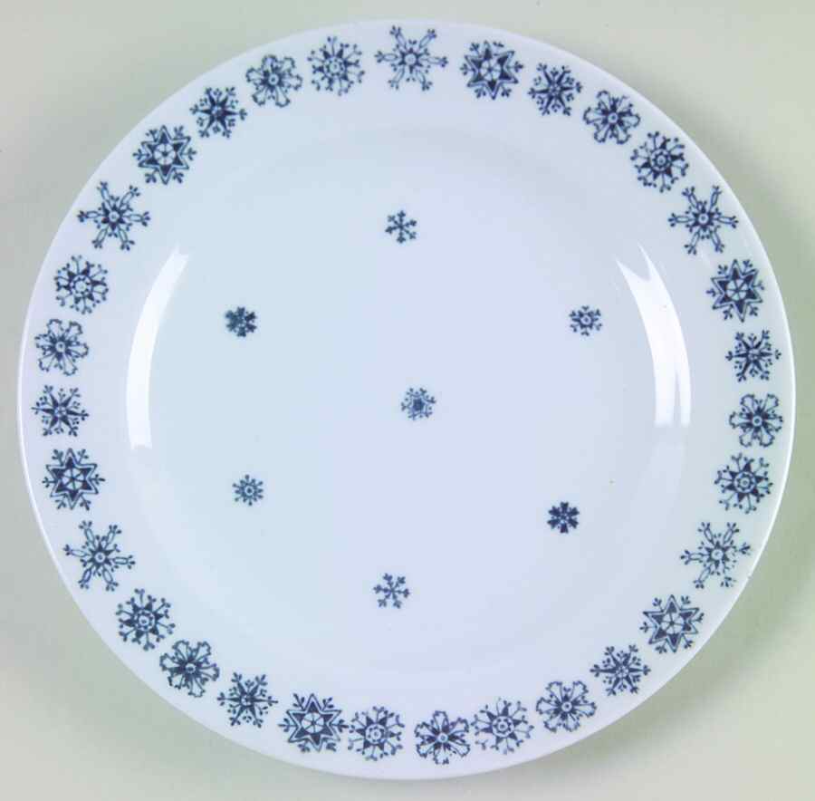 Snowflake Bread & Butter Plate by Arabia of Finland-1