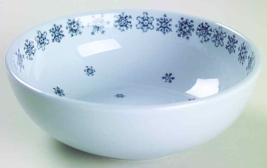 Snowflake Fruit/Dessert (Sauce) Bowl by Arabia of Finland-1