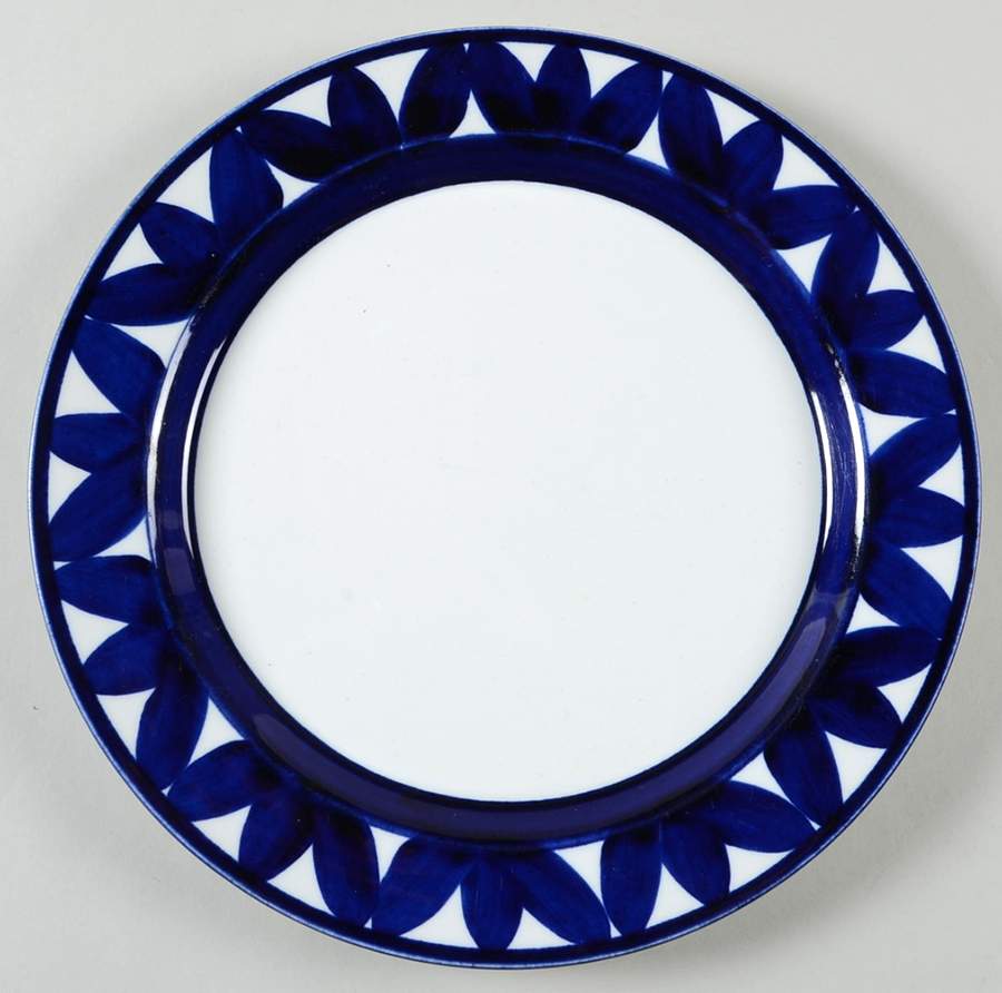Sotka Blue Luncheon Plate by Arabia of Finland-1