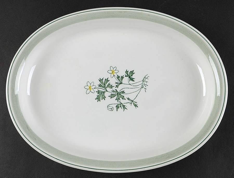Suvi 12" Oval Serving Platter by Arabia of Finland-1