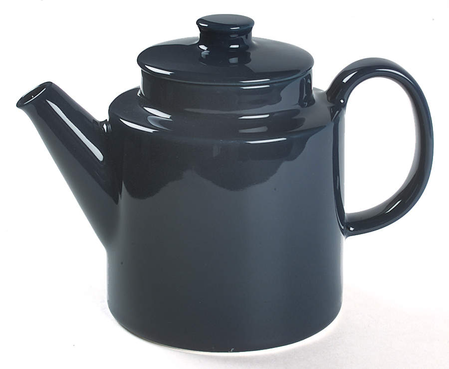 Teema Dark Blue Tea/Coffee Pot & Lid by Arabia of Finland-1