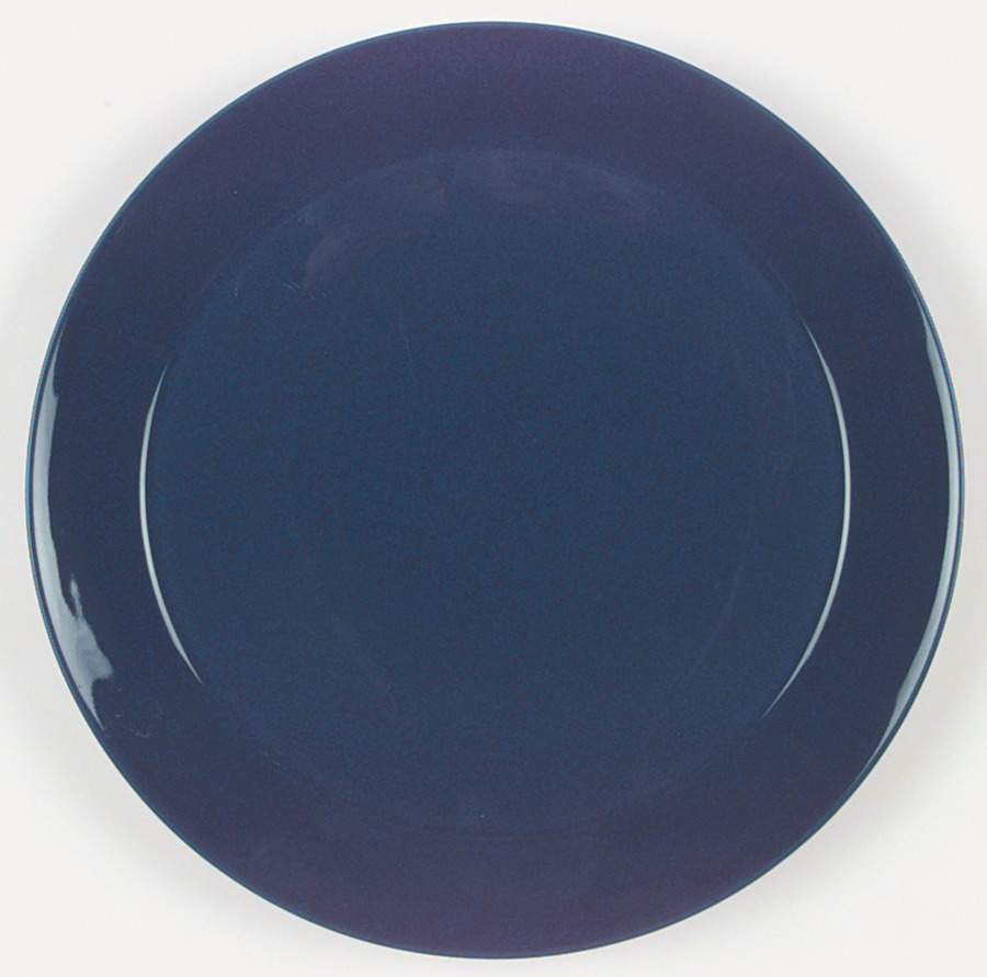 Teema Dark Blue Dinner Plate by Arabia of Finland-1