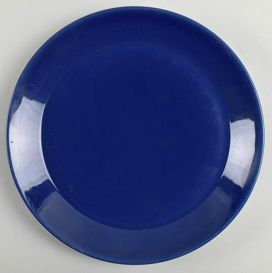 Teema Dark Blue Luncheon Plate by Arabia of Finland-1